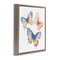 Stupell Industries Whimsical Butterfly Trio Floating Frame, design by Creative Studio